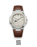 Patek Philippe Grand Complication – Silver Dial – Brown Leather Strap – Japanese Automatic