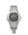 Patek Philippe Nautilus Perpetual Calendar – Grey Dial – Japanese Automatic Chronograph – Stainless Steel Bracelet