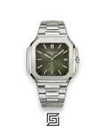 Patek Philippe Cubitus – Japanese Automatic – Green Dial – Stainless Steel Bracelet