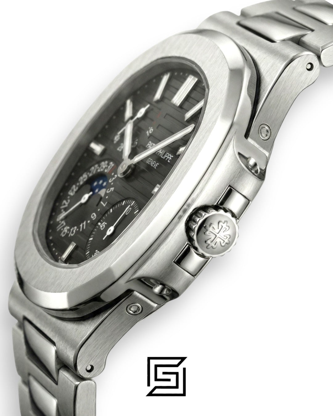 Patek Philippe Grand Complication – Japanese Automatic – Black Dial – Stainless Steel Bracelet