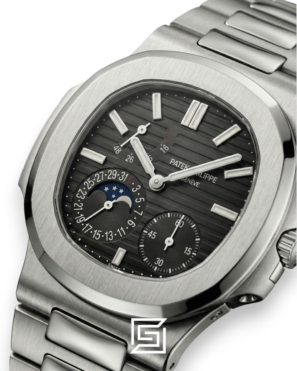 Patek Philippe Grand Complication – Japanese Automatic – Black Dial – Stainless Steel Bracelet
