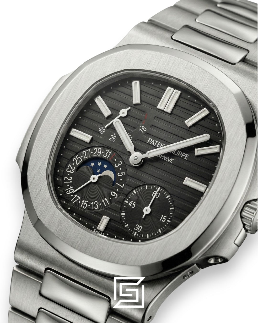 Patek Philippe Grand Complication – Japanese Automatic – Black Dial – Stainless Steel Bracelet