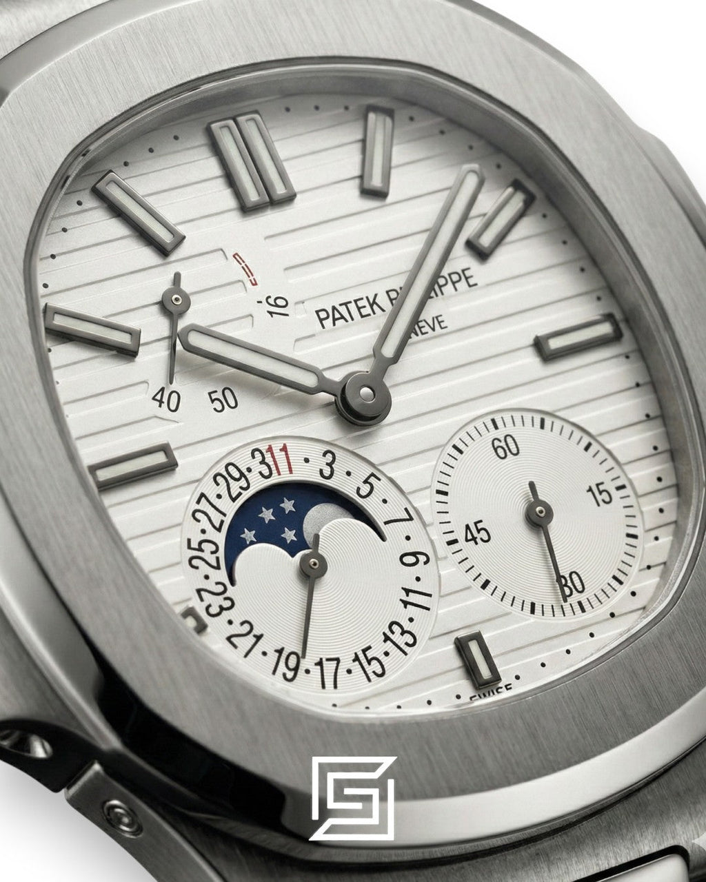Patek Philippe Grand Complication – Japanese Automatic – White Dial – Stainless Steel Bracelet