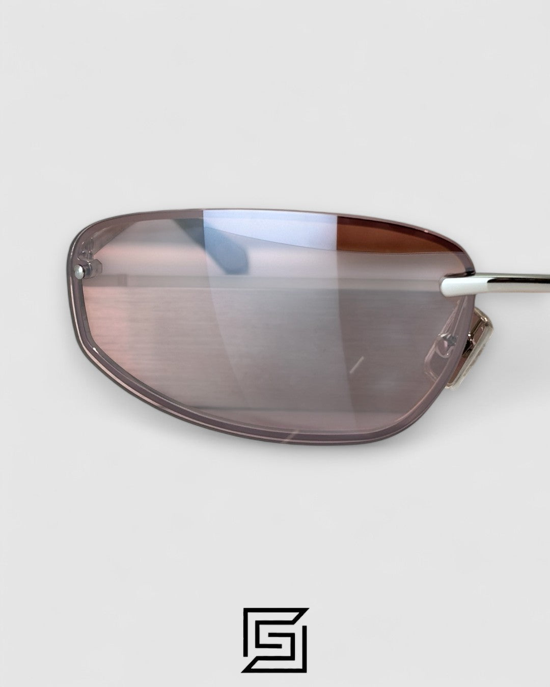 Miu Miu MUA50S Pink Lenses and Silver Frame