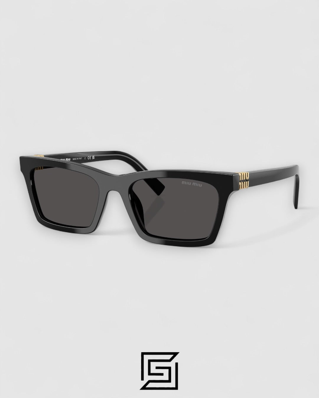 Miu Miu SMUA05 Black Lenses and Black Frame