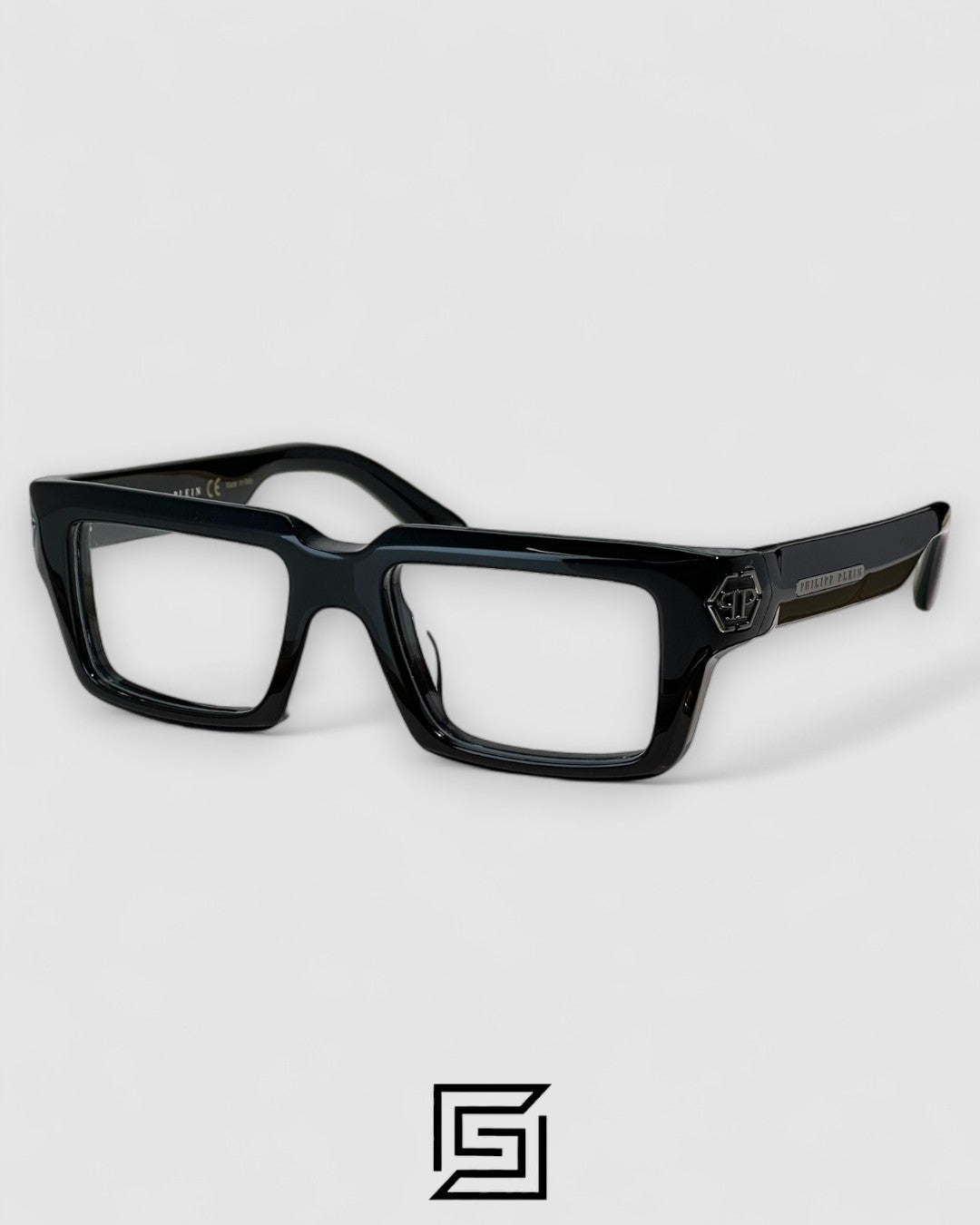 PHILIP PELEN Dark Shapes SPP044 Black Frame Gun Logo