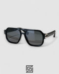 PHILIP PELEN Icon SPP148M Black Lenses Black Silver Frame