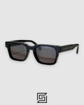PHILIP PELEN Dark Shapes VPP145M Black Lenses Black Frame Gold Logo
