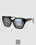 PHILIP PELEN Blink Blaze VPP068S Silver Mirror Lenses Black Gold Frame