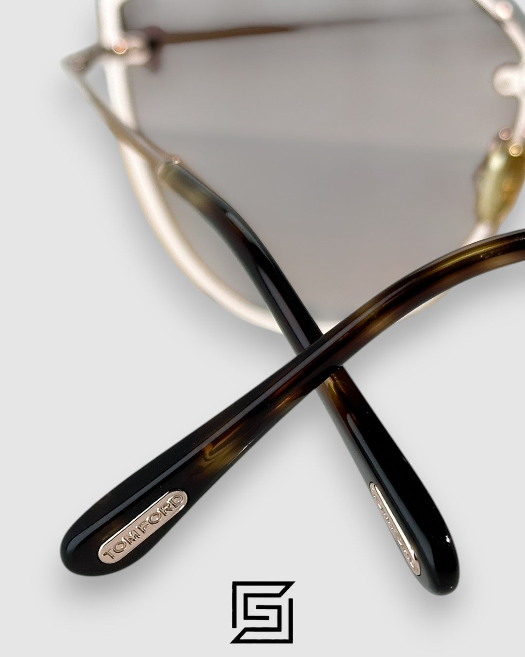 Tom Ford FT1106 Honey Lenses and Gold Frame