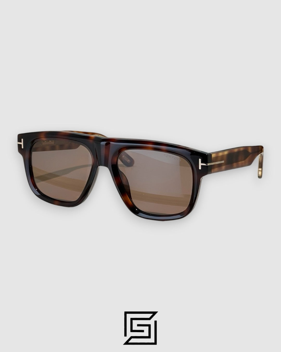 Tom Ford TF1201 Brown Lenses and Tiger Brown Frame