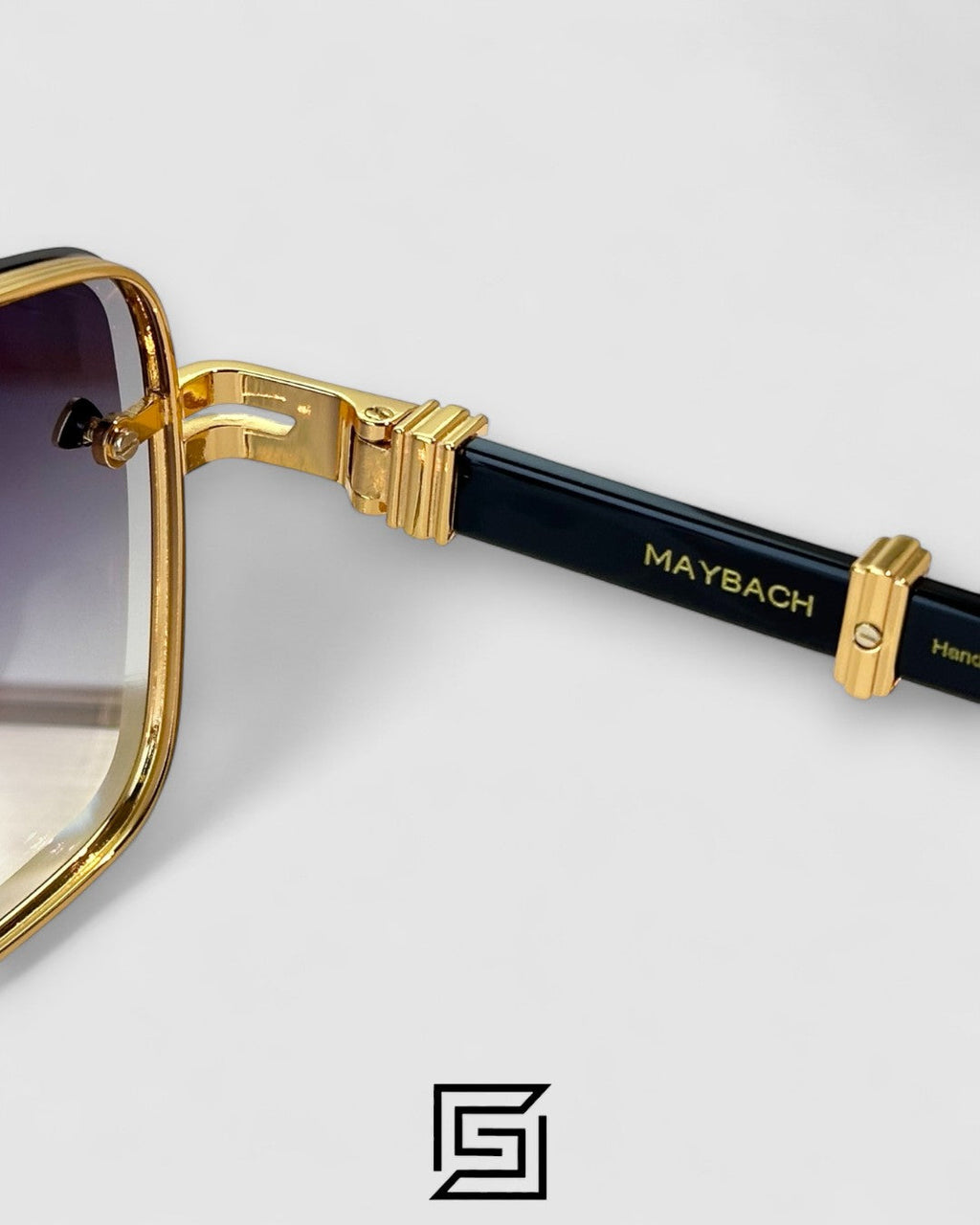 MAYBACH THE GRAND 2 Grey Lenses Gold Frame
