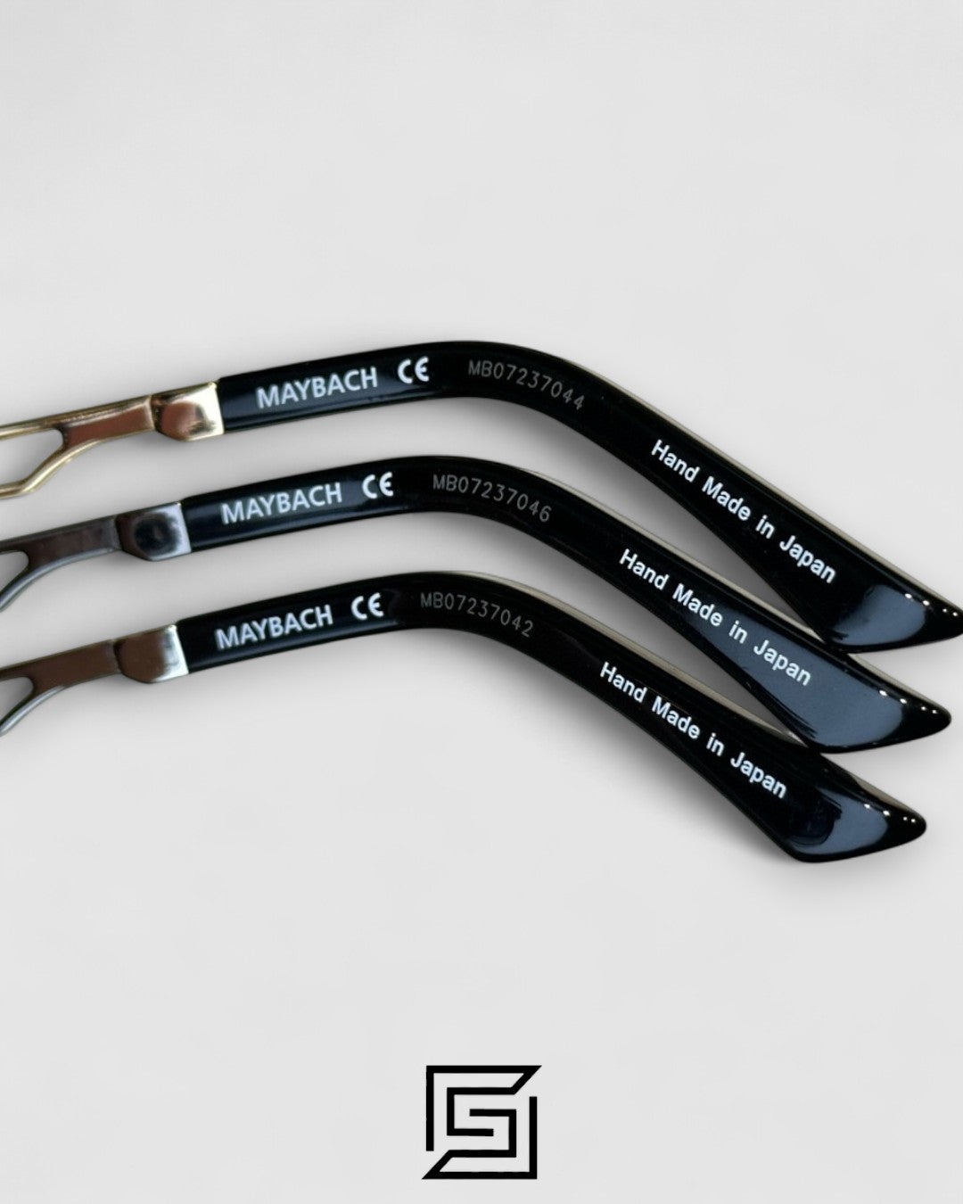 MAYBACH THE LENS Blue Mirror Lenses Gun Frame