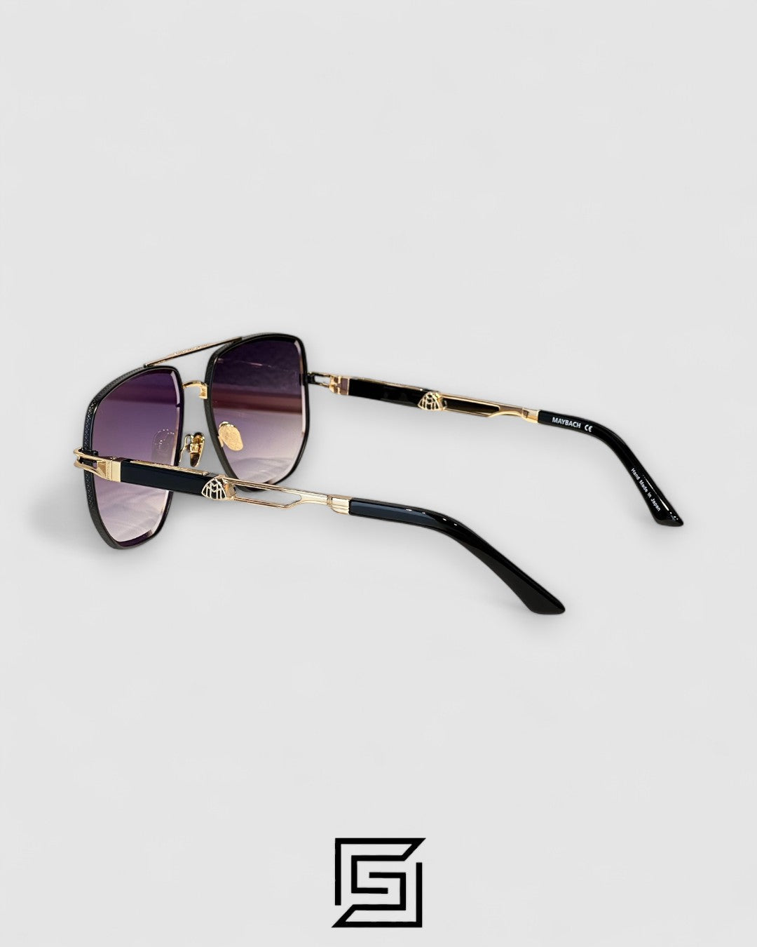 MAYBACH THE LENS Grey Lenses Gold Frame