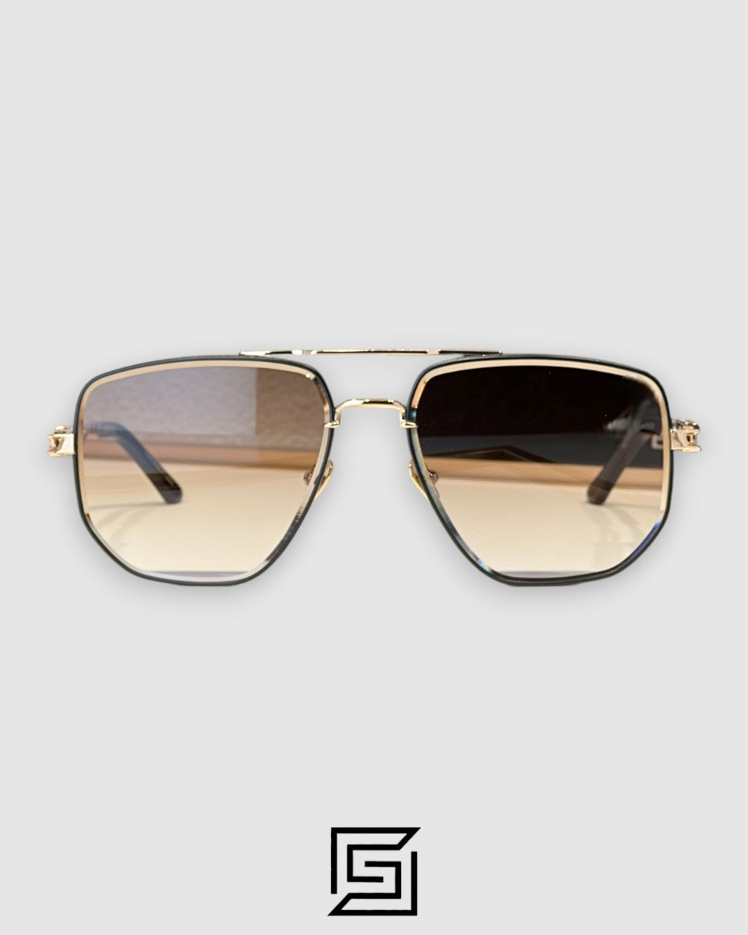 MAYBACH THE LENS Honey Lenses Gold Frame