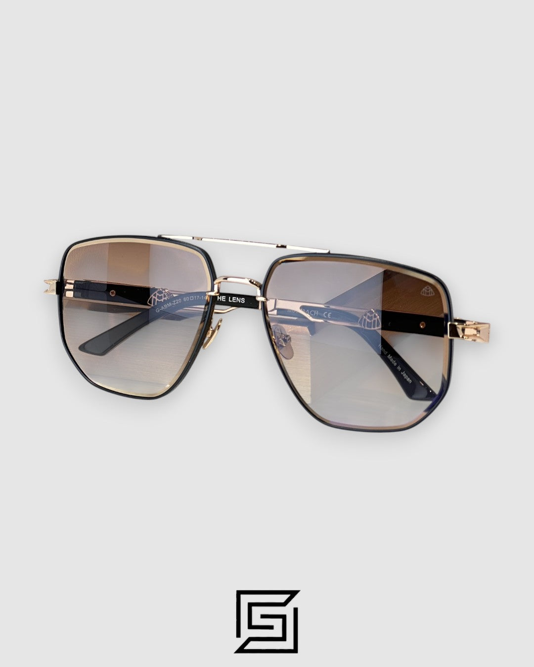 MAYBACH THE LENS Honey Lenses Gold Frame