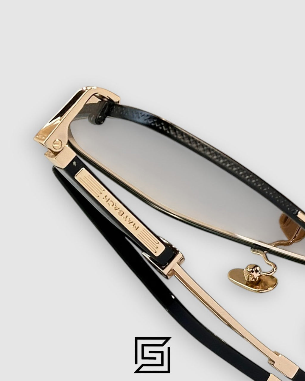 MAYBACH THE LENS Honey Lenses Gold Frame