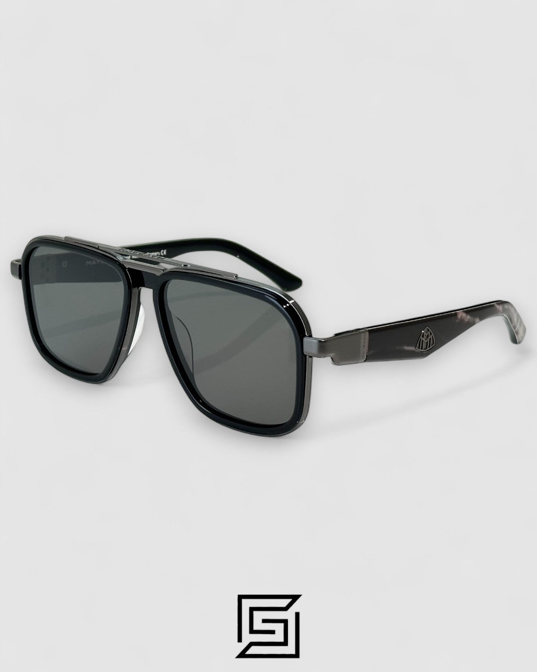 MAYBACH THE TENT 1 Black Lenses Gun Black Frame