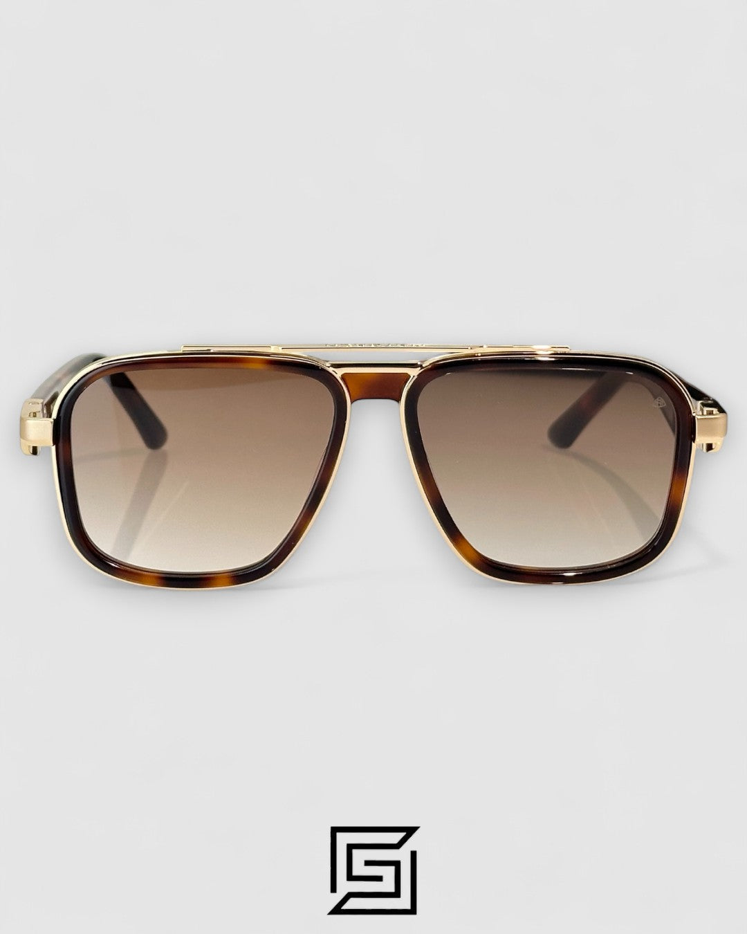 MAYBACH THE TENT 1 Honey Lenses Gold Tiger Brown Frame