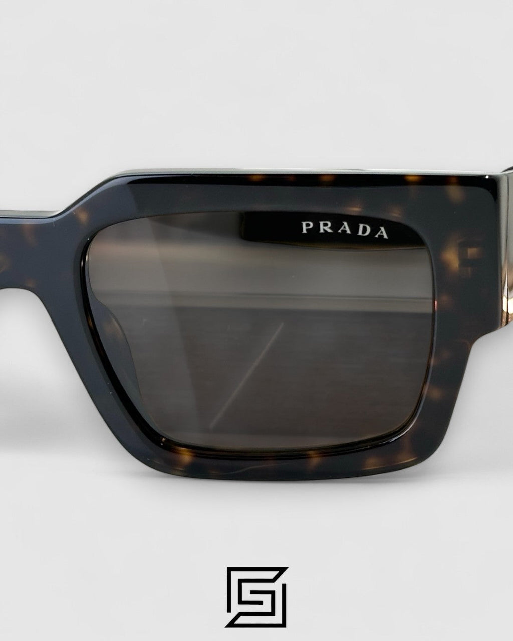 Prada SPR B17 Tiger Brown Sunglasses – Brown Lenses