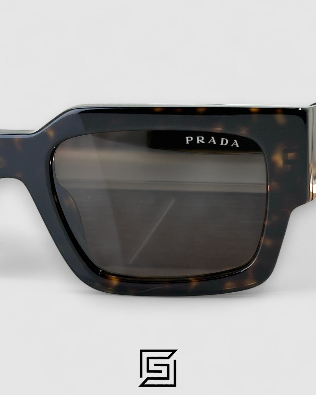 Prada SPR B17 Tiger Brown Sunglasses – Brown Lenses
