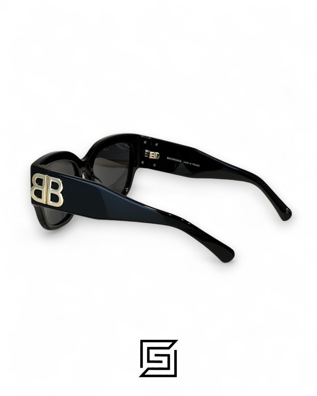 Balenciaga BB0323SK Black Lenses Black Frame