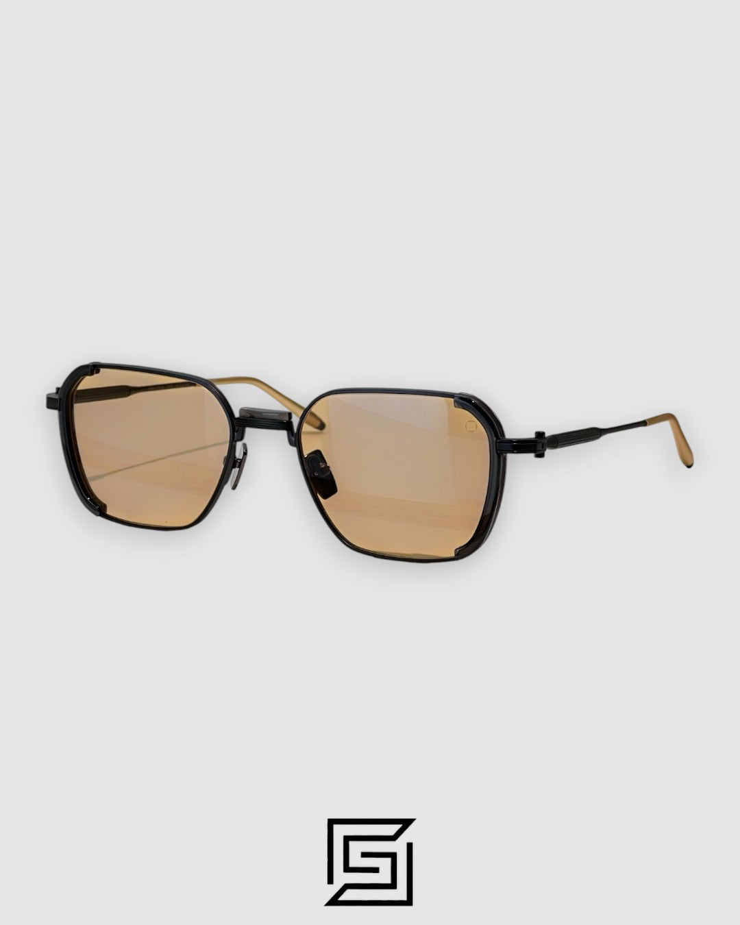 AKONI AKS-513B Brown Leanses BLACK Frame