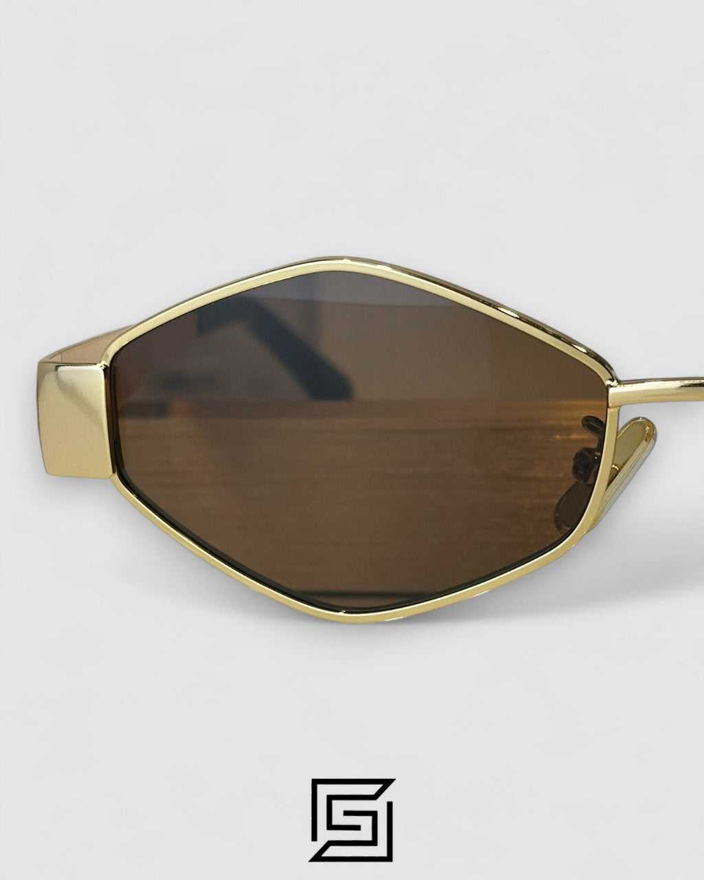 CELINE CL40254U Brown Lenses Rose Gold Frame