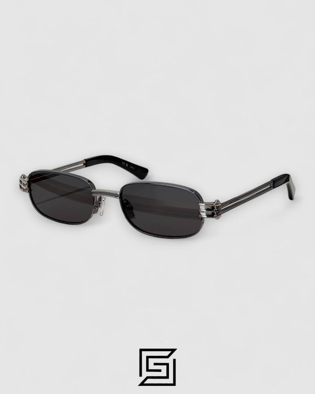 Bottega Veneta BV1381S Black Lenses Gun Frame