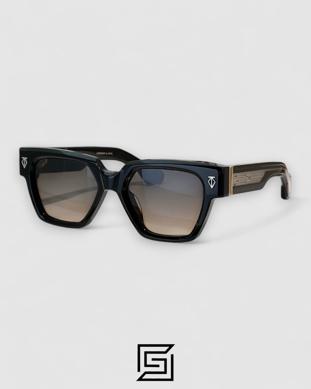 T HENRI UTOPIA Grey Lenses Black Frame