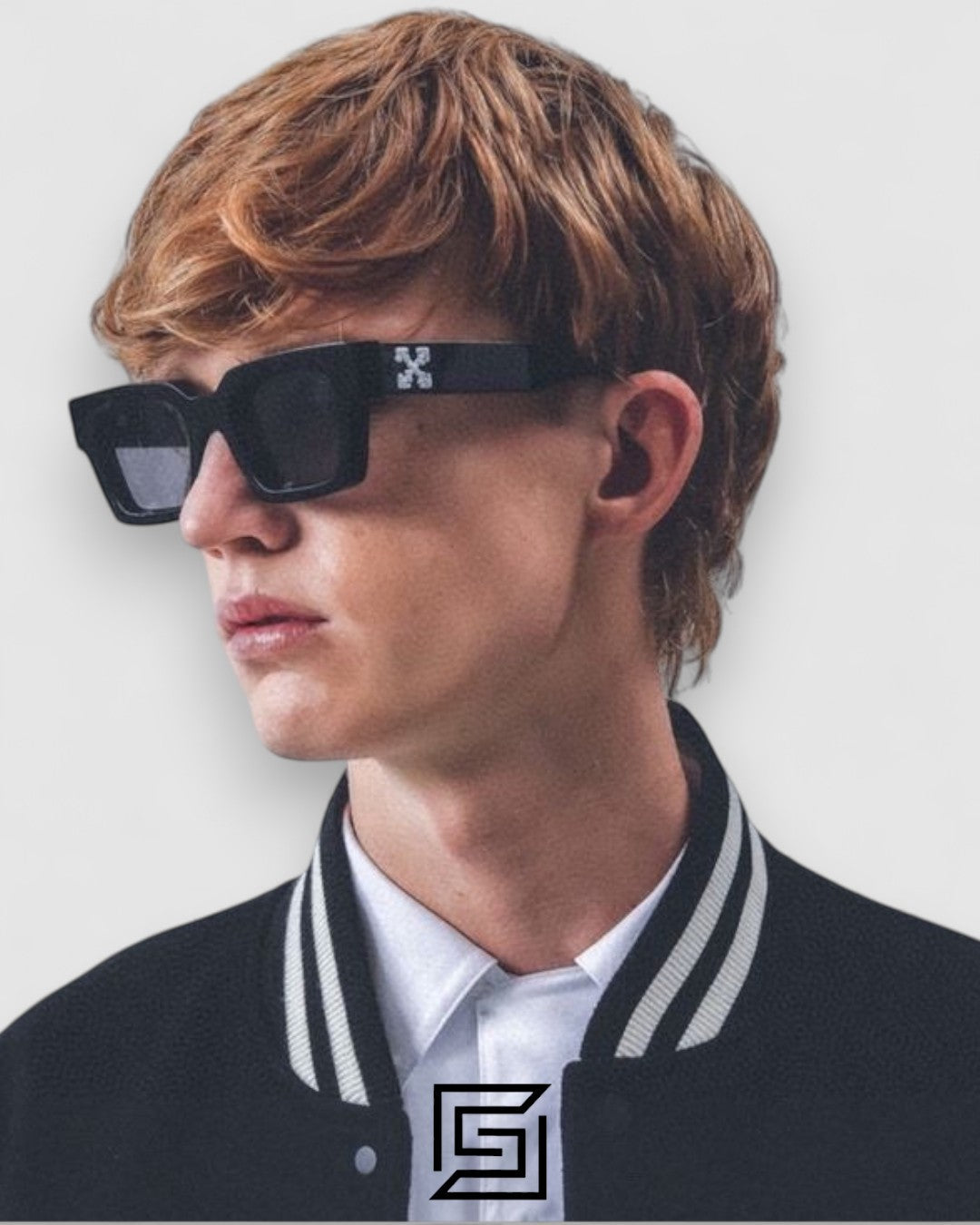 Off-White OER111 Olive Lenses Tiger Brown Frame