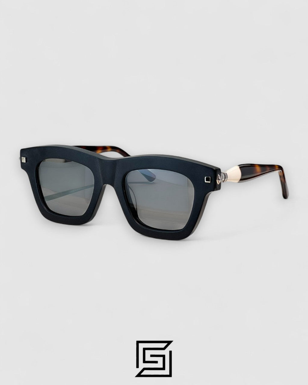KUBRUAM Maske j2 Grey Leanses Black Matte Frame
