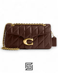 Coach Tabby Shoulder Bag 26 With Pillow Quilting Brown Gold – Style No. CP150
