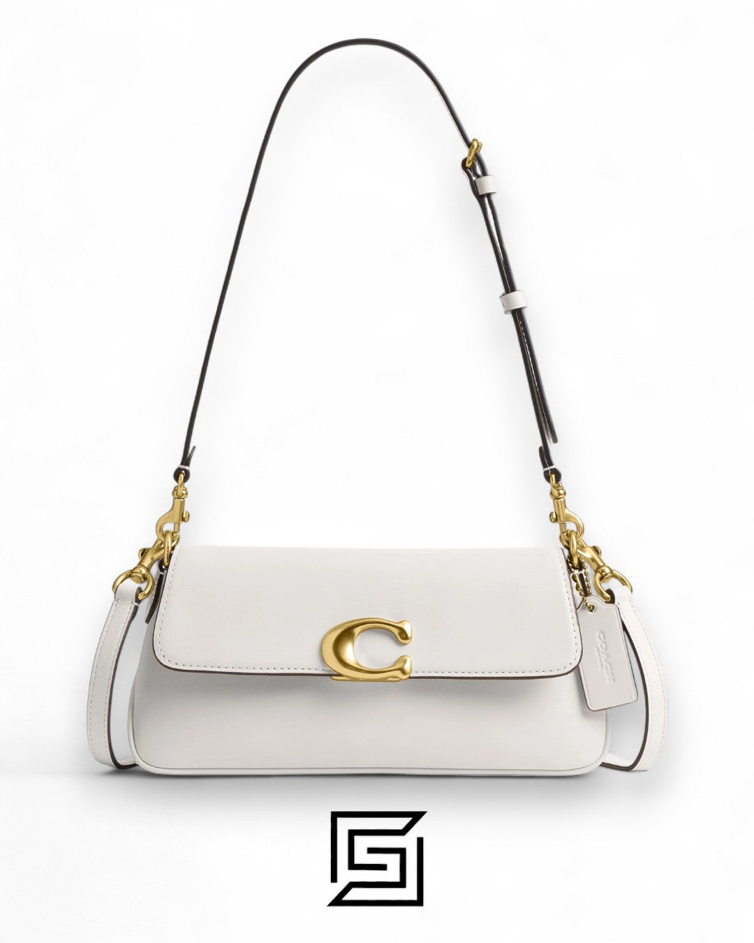 Coach Jet Shoulder Bag White – Style No. CAM16