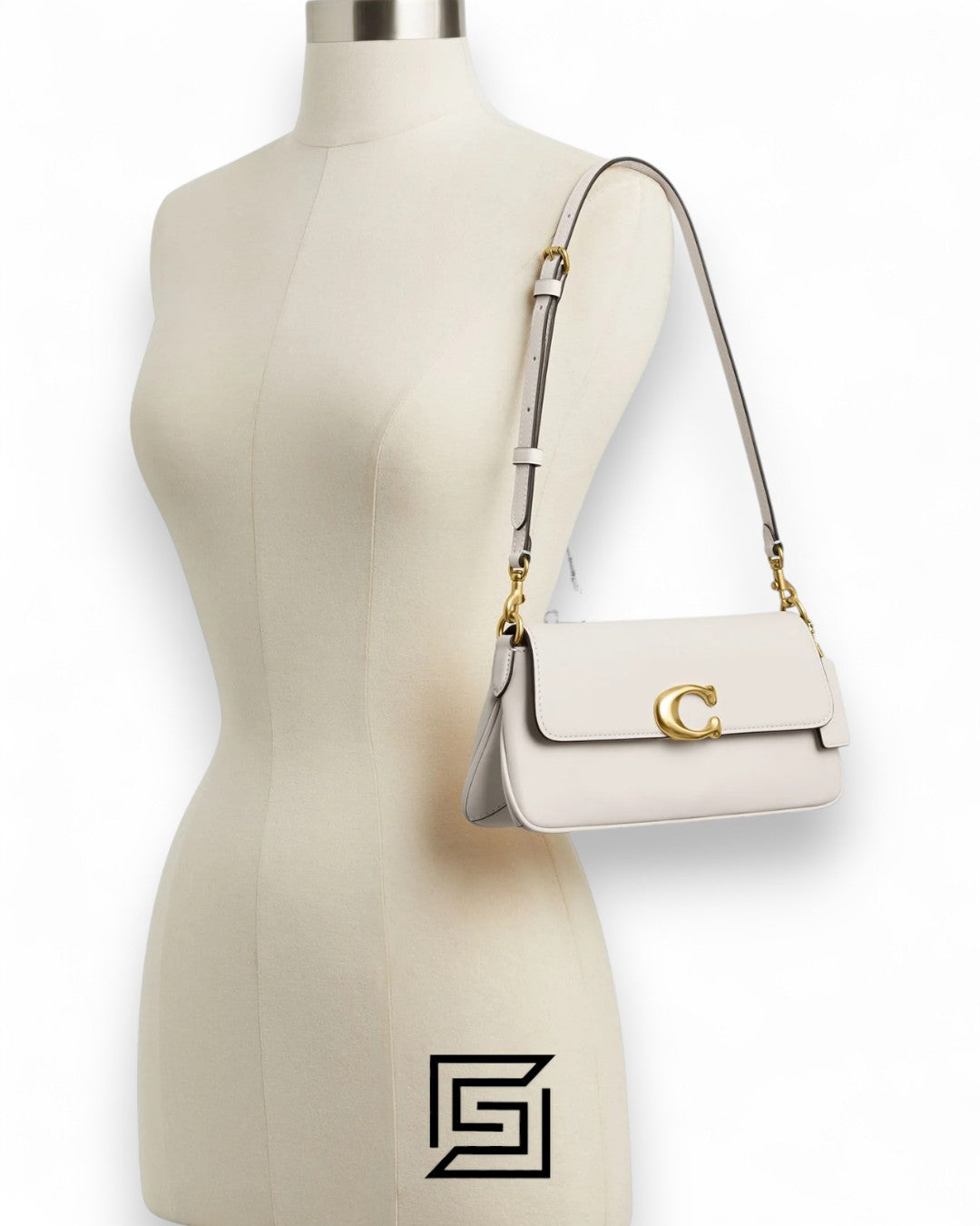 Coach Jet Shoulder Bag White – Style No. CAM16