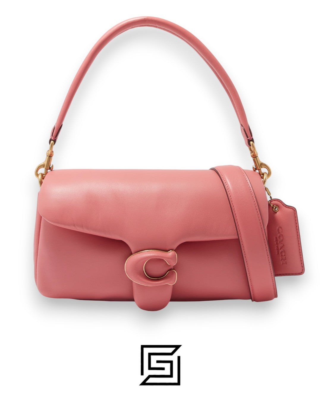 Coach Pillow Tabby Shoulder Pink Bag – Style No. C3880