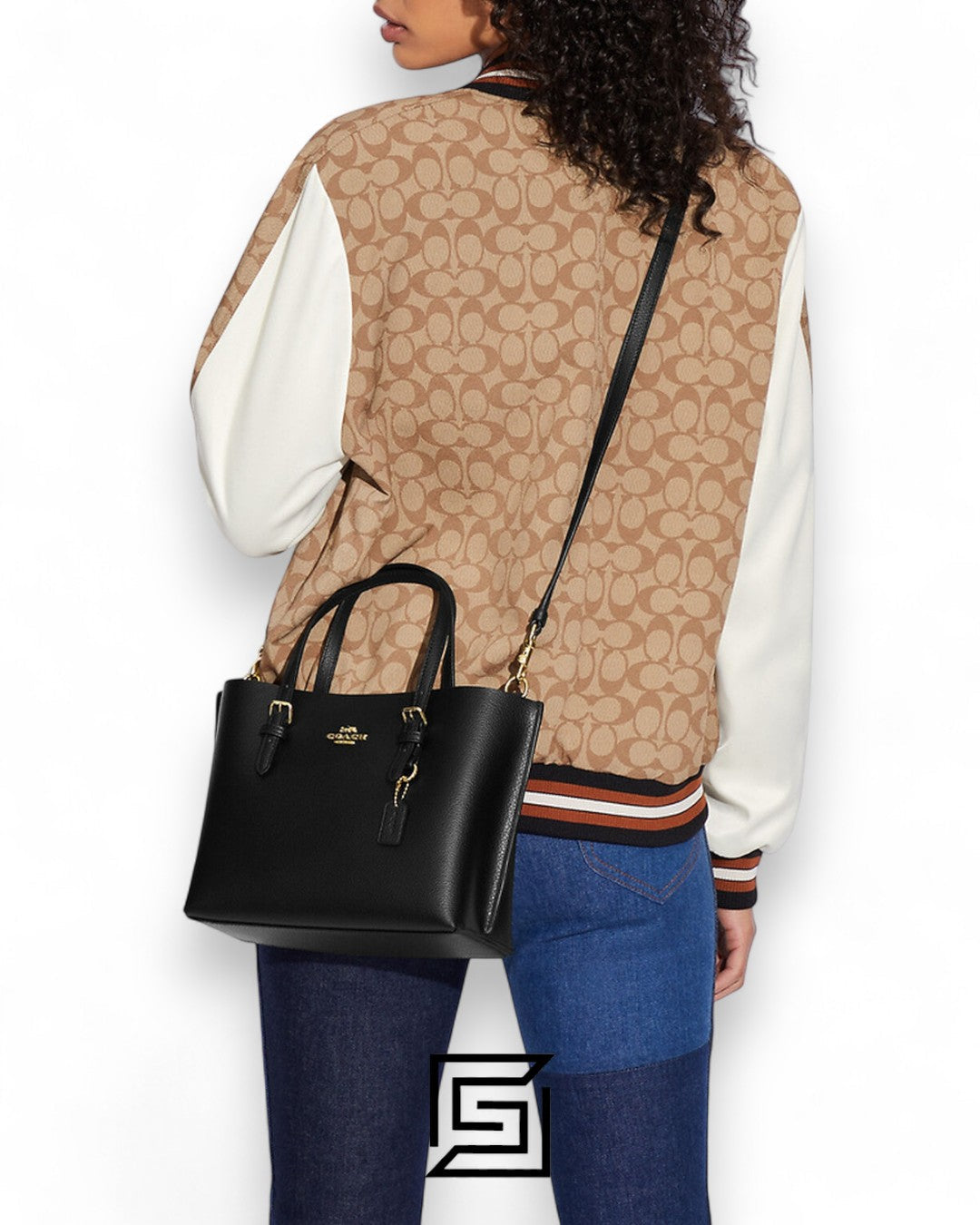 Coach Mollie Tote 25 Black – Style No. C/C4084IMF2L
