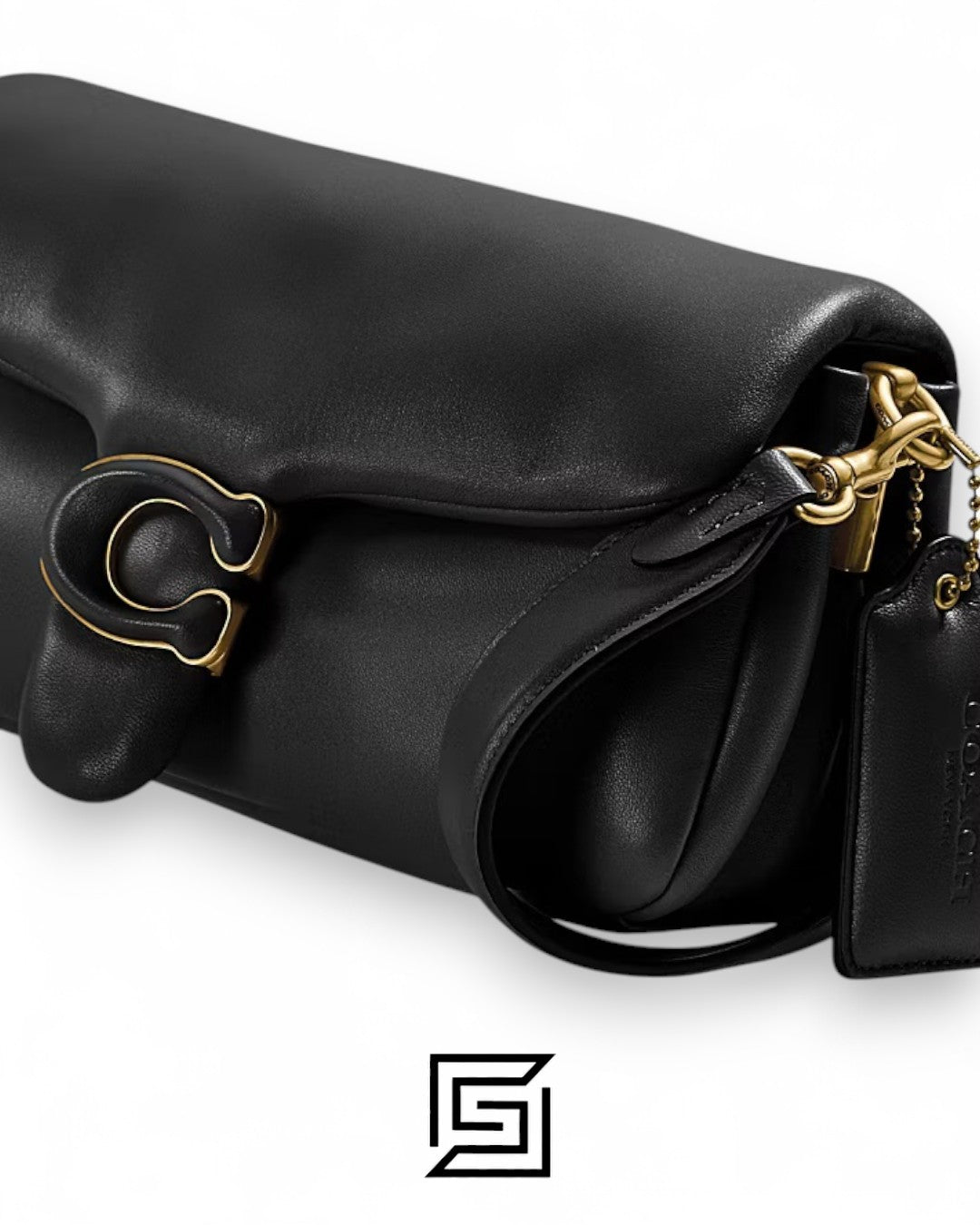 Coach PILLOW TABBY SHOULDER BAG 26 Black - Style C0772 B4/BK