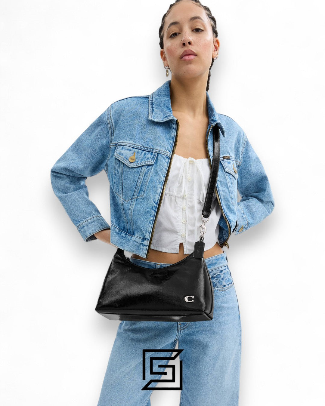 Coach Juliet Shoulder Bag 30 Black – Style No. CR652