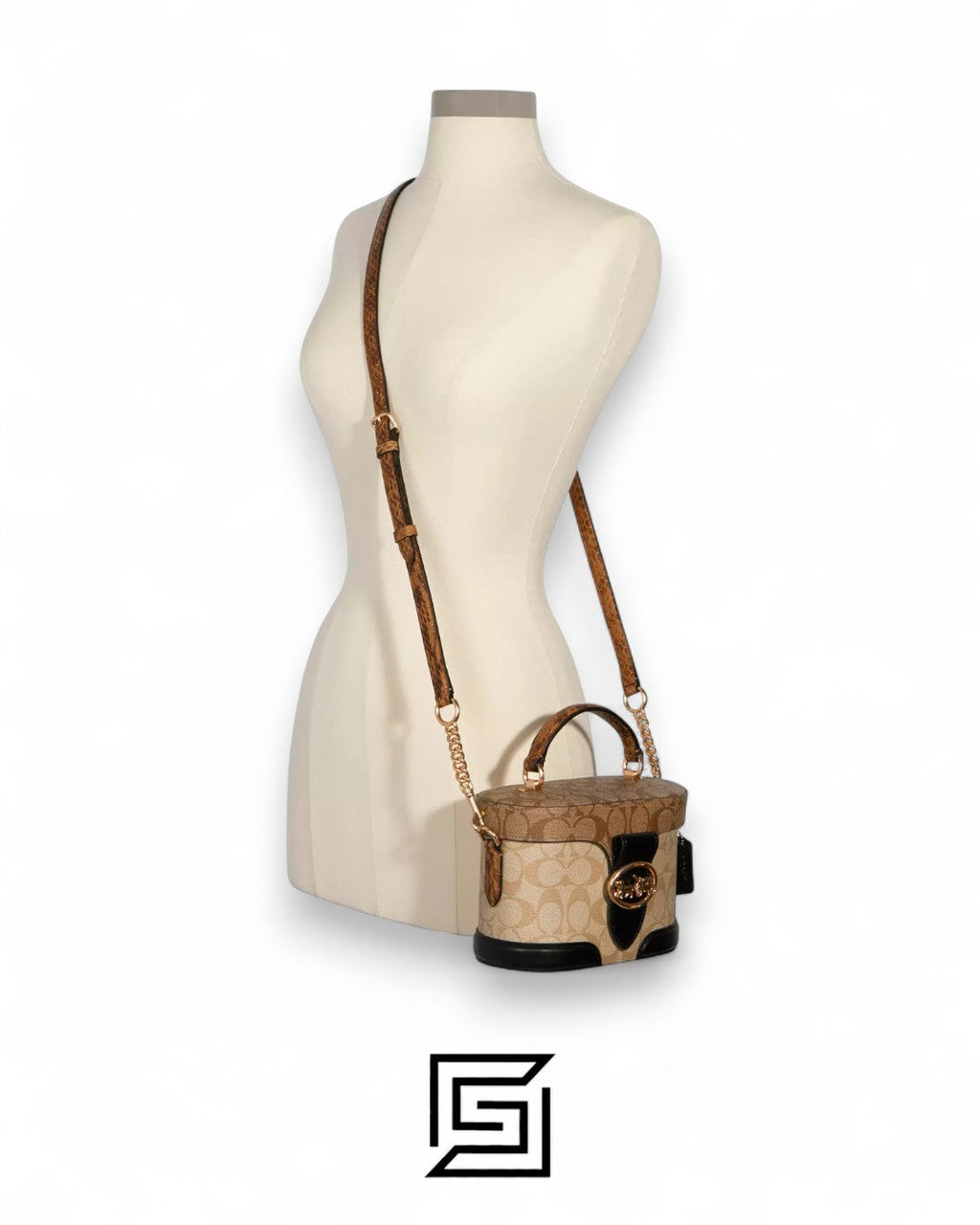 Coach Georgie Gem Crossbody In Blocked Signature Canvas – Style No. 5504