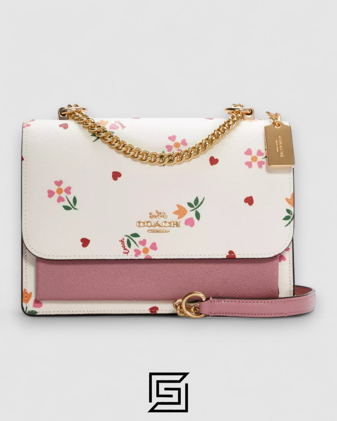 Coach Klare Crossbody Bag With Heart Petal Print – Style No. C7596