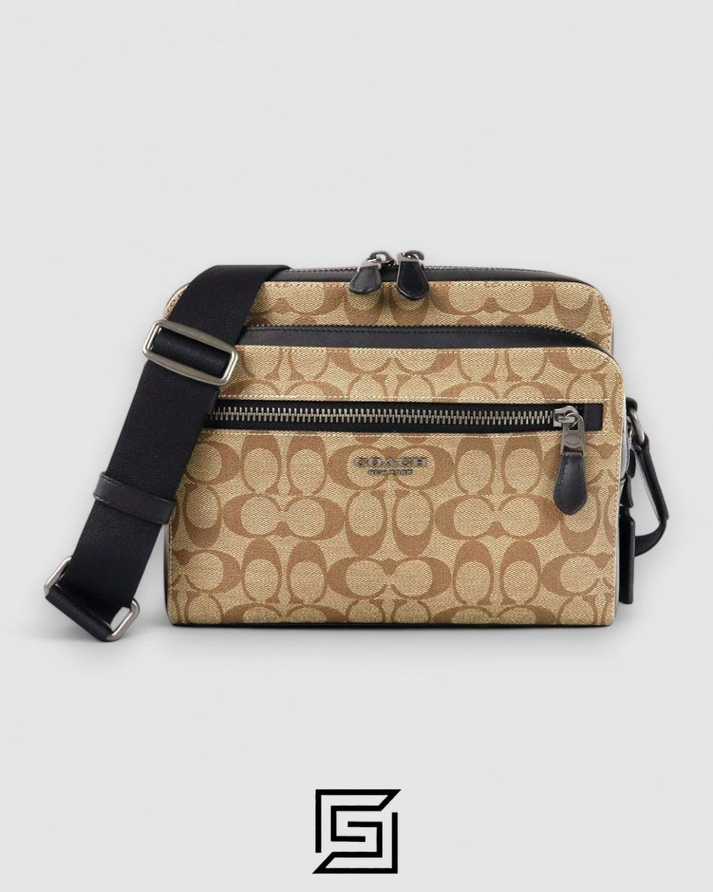 Coach West Camera Bag In Signature Canvas – Style No. 91485