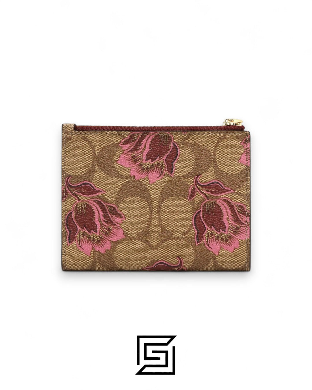 Coach Edition 2 Snap Card Case In Desert Tulip Print – Style No. F76881
