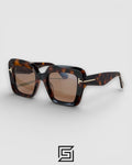 Tom Ford TF1157 Tiger Brown Frame with Brown Lenses