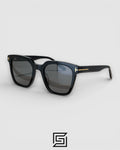 Tom Ford TF1162 Black Lenses and Black Frame Luxury Square Sunglasses