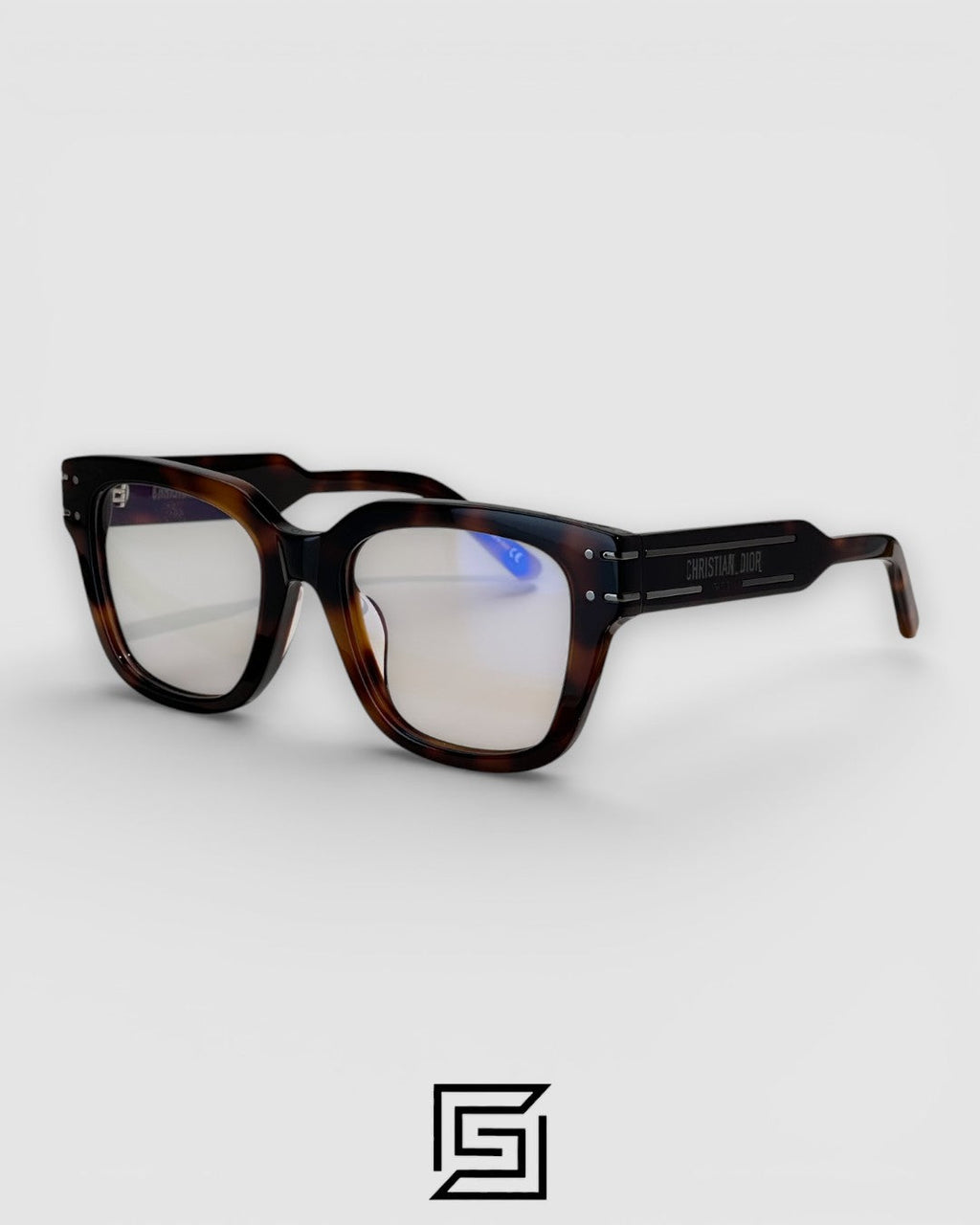 Dior Signature S51 Tiger Brown Frame Optical Glasses