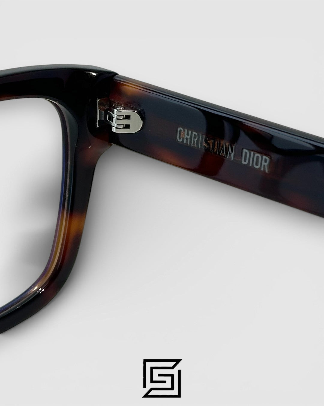 Dior Signature S51 Tiger Brown Frame Optical Glasses