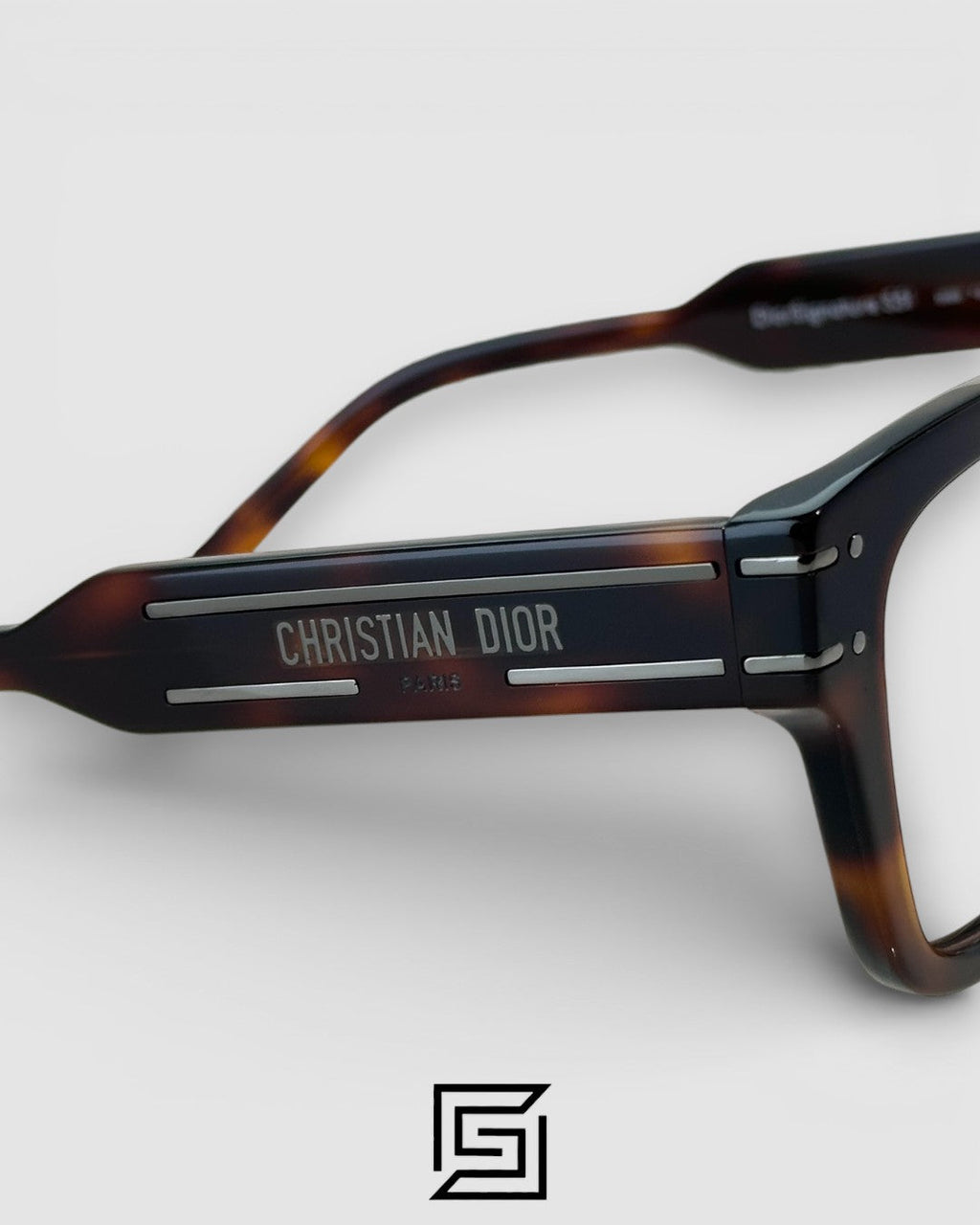 Dior Signature S51 Tiger Brown Frame Optical Glasses
