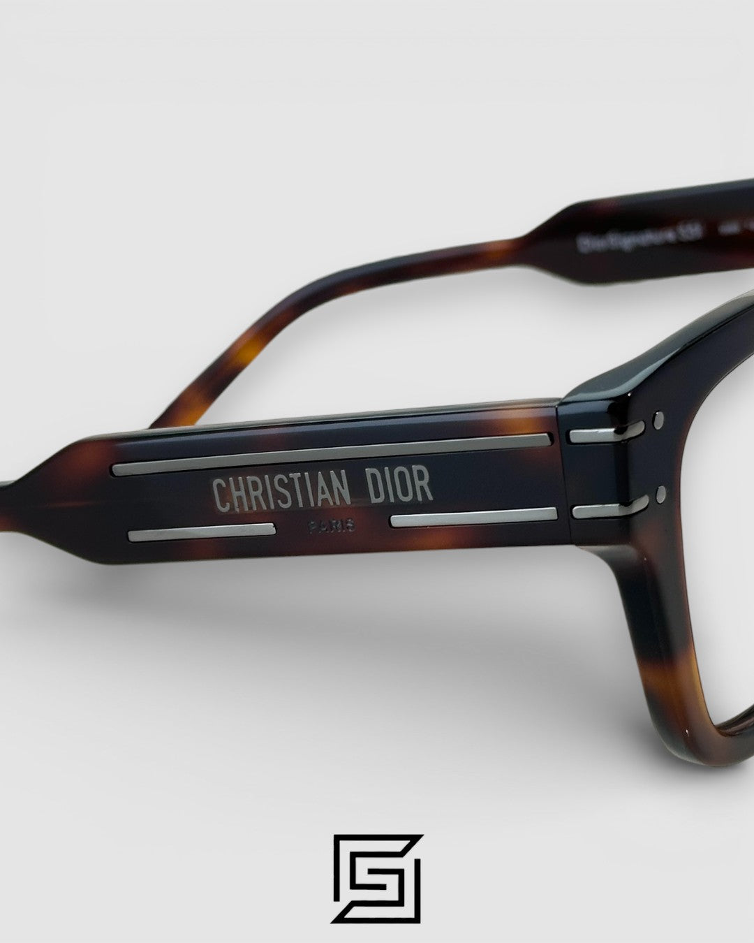 Dior Signature S51 Tiger Brown Frame Optical Glasses