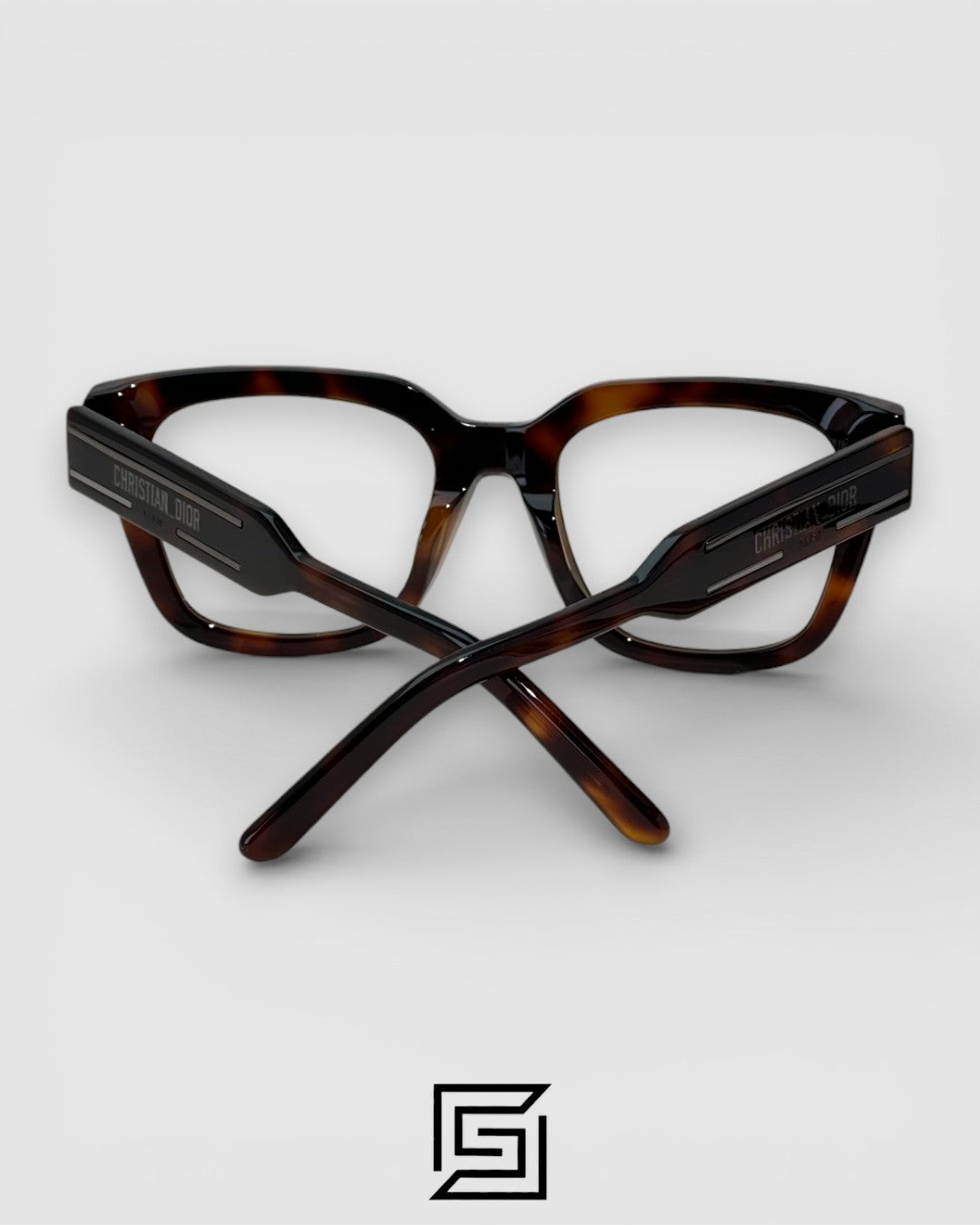 Dior Signature S51 Tiger Brown Frame Optical Glasses